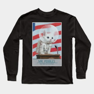 the first cat in space, Long Sleeve T-Shirt